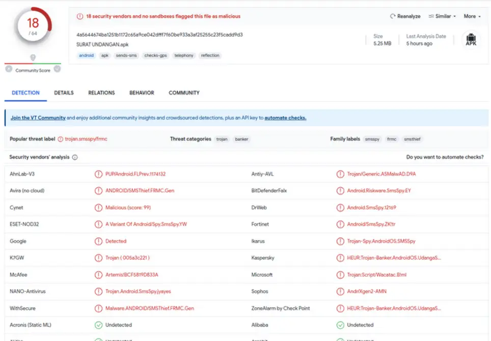 virustotal-bank-malware